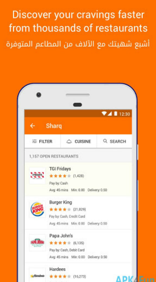 Talabat: Food Delivery screenshot 3